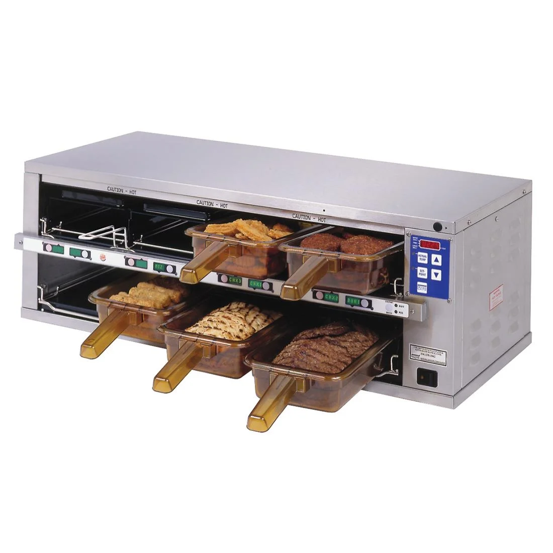 Prince Castle MenuTrak Dedicated Hot Holding Bin DHB2PT-33CGB - Image 2