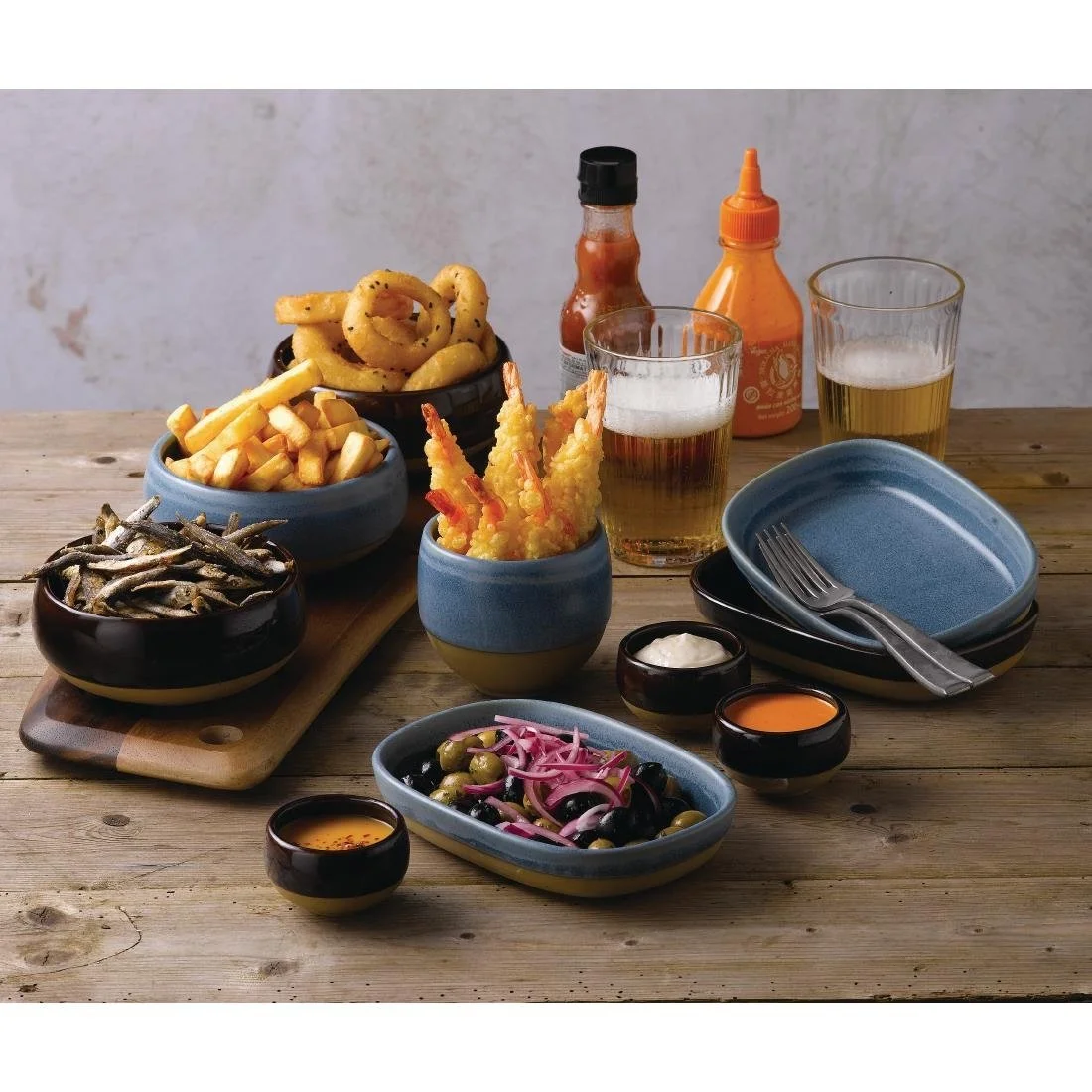 Churchill Emerge Cinnamon Brown Dip Pots 570ml (12 Pack) - Image 8