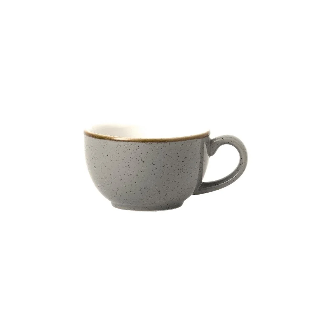 Churchill Stonecast Grey Cappuccino Cups 170ml (12 Pack) - Image 1