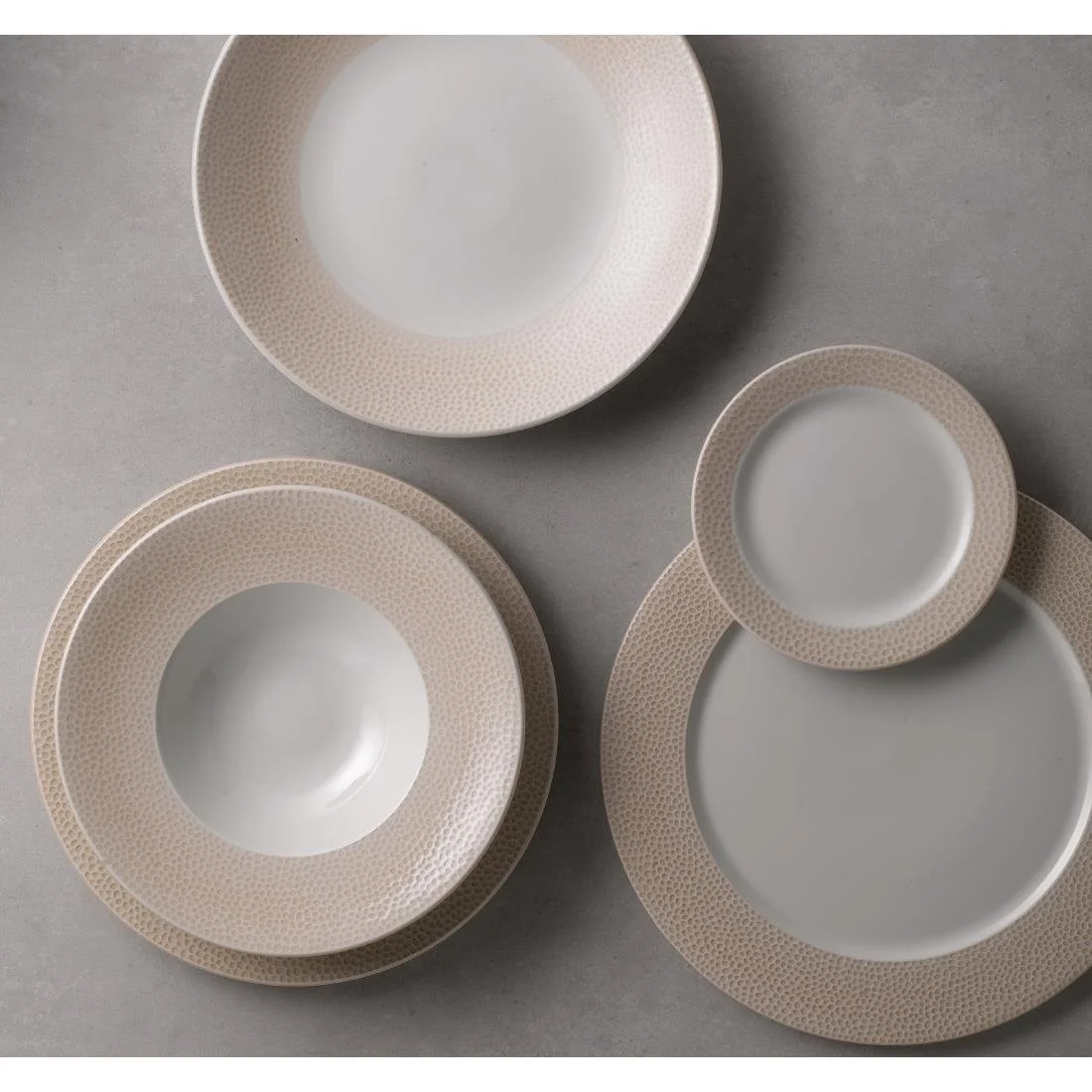 Churchill Isla Spinwash Sand Wide Rim Bowls 240mm (12 Pack) - Image 4