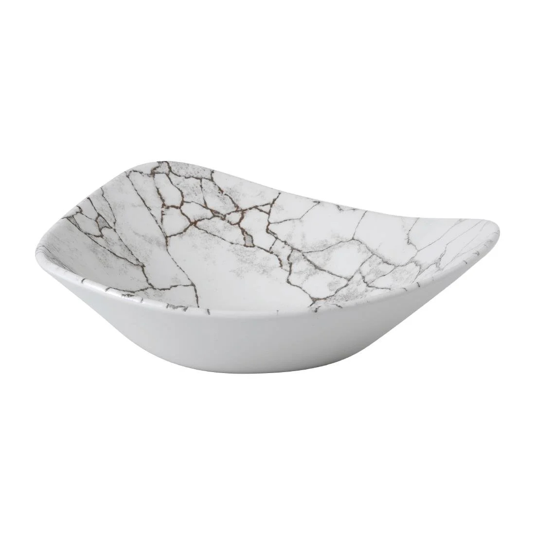 Churchill Studio Prints Kintsugi Agate Grey Lotus Bowls 228mm (12 Pack) - Image 5