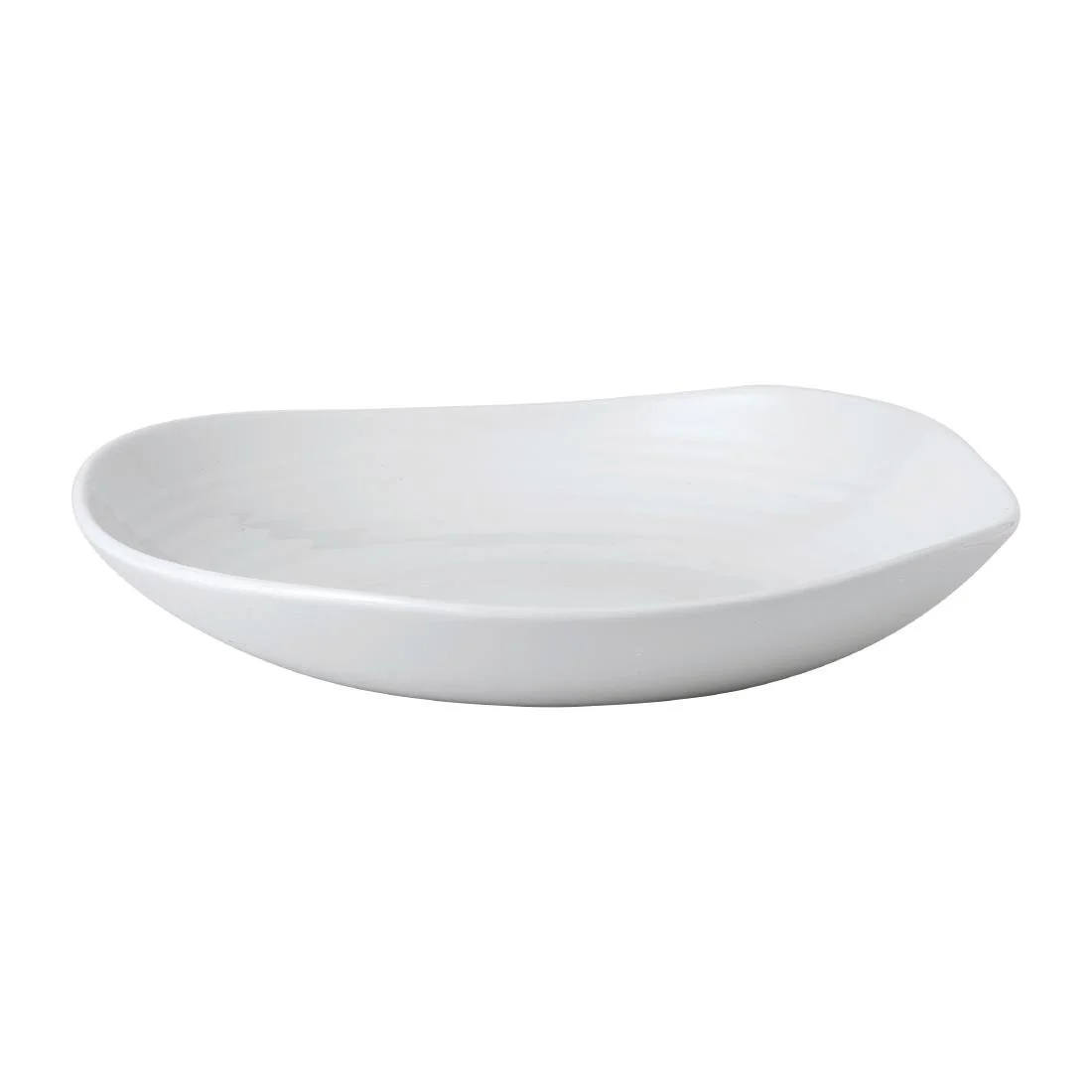 Dudson White Organic Coupe Wobbly Bowls 295mm (6 Pack) - Image 3