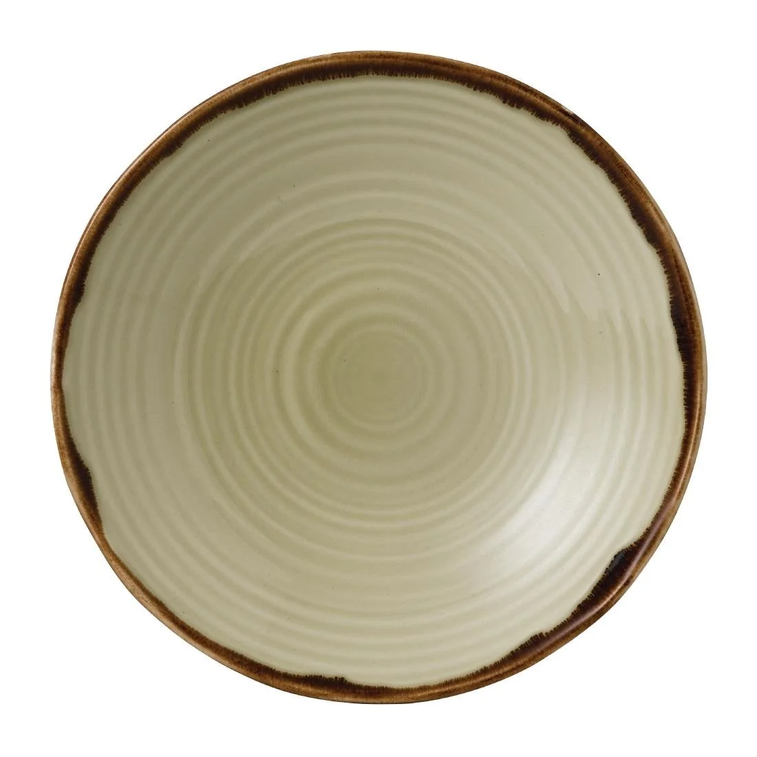 Dudson Harvest Organic Coupe Bowls Linen 279mm (12 Pack) - Image 1