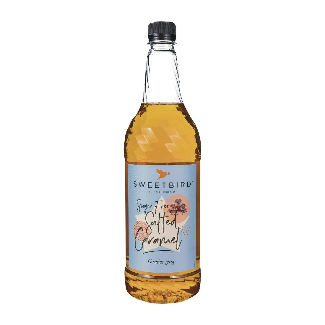 Sweetbird Sugar-free Salted Caramel Syrup 1Ltr - Image 1