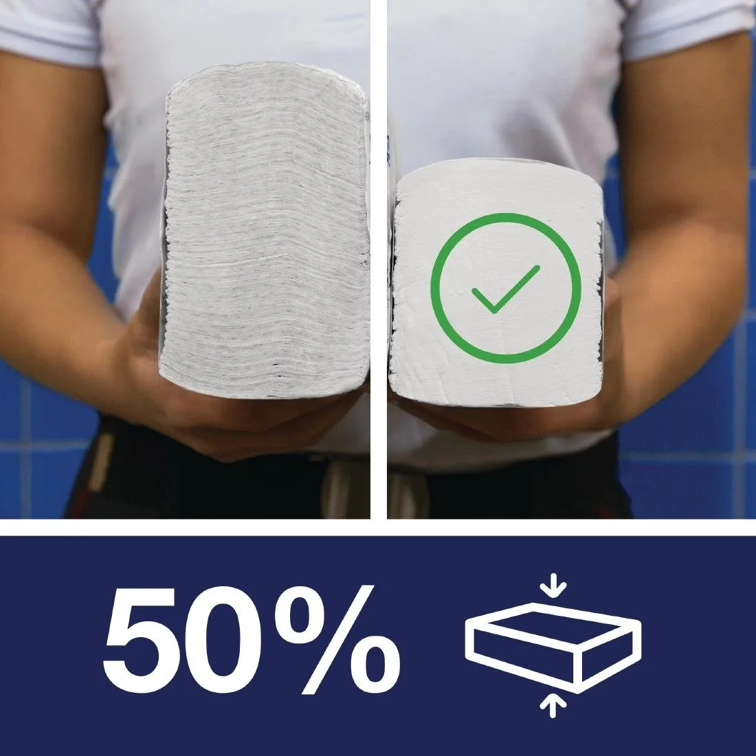 Tork PeakServe Continuous Paper Hand Towels White H5 (12 Pack) - Image 4