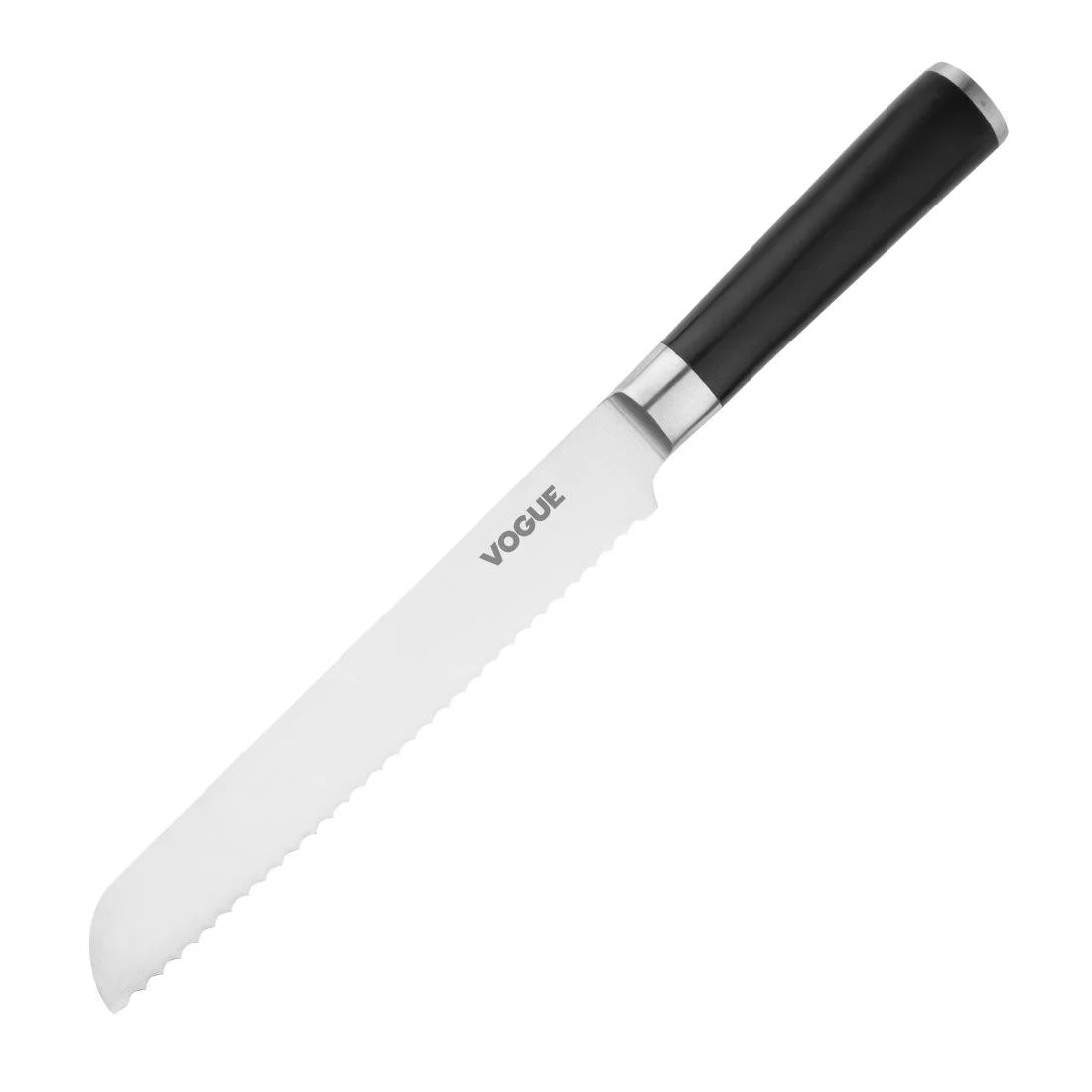 Vogue Bistro Bread Knife Black 20.5cm - Image 1