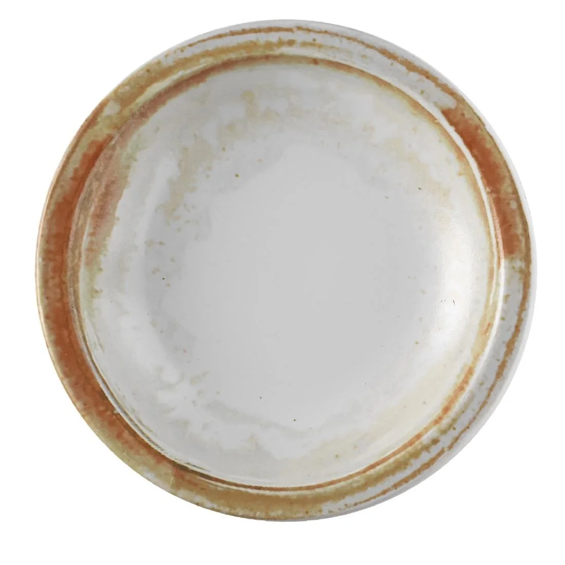 Dudson Makers Finca Nova Rimmed Soup Bowls Sandstone 210mm (12 Pack) - Image 1