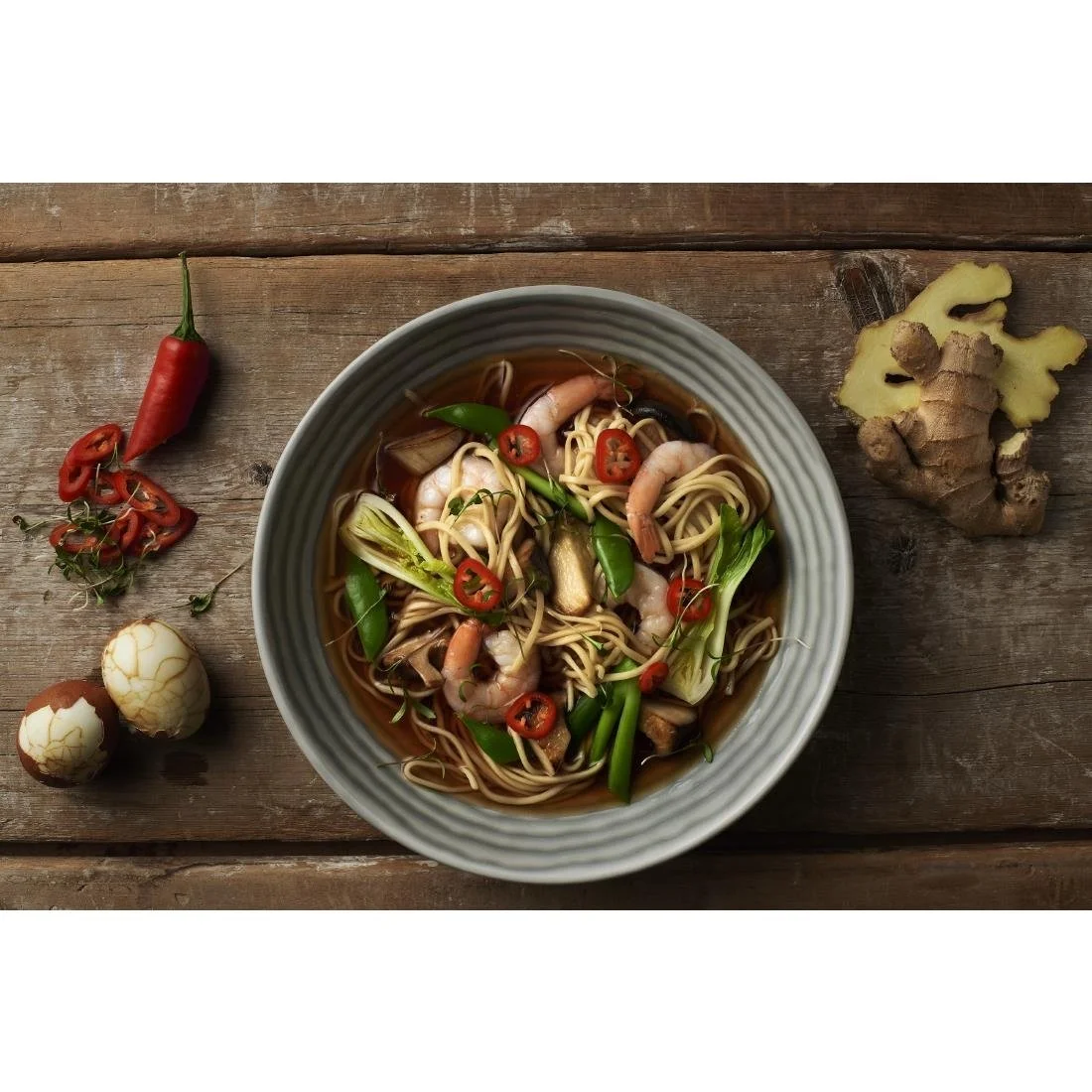 Dudson Harvest Norse Coupe Bowls Grey 182mm (12 Pack) - Image 2