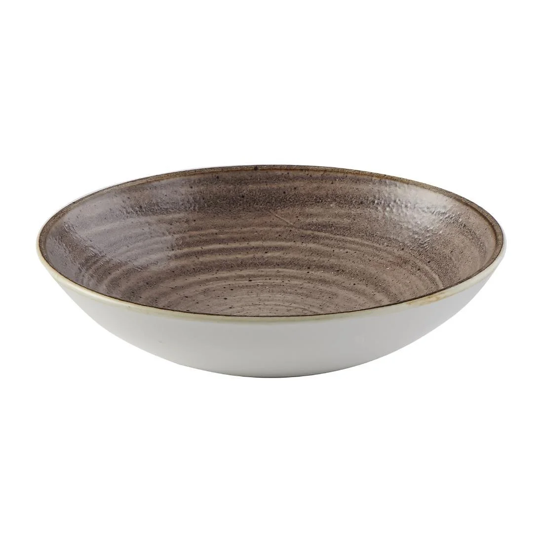 Churchill Stonecast Raw Evolve Coupe Bowls Brown 248mm (12 Pack) - Image 2
