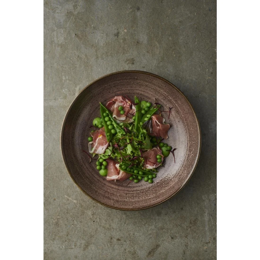 Churchill Stonecast Raw Coupe Bowls Brown 184mm (12 Pack) - Image 2