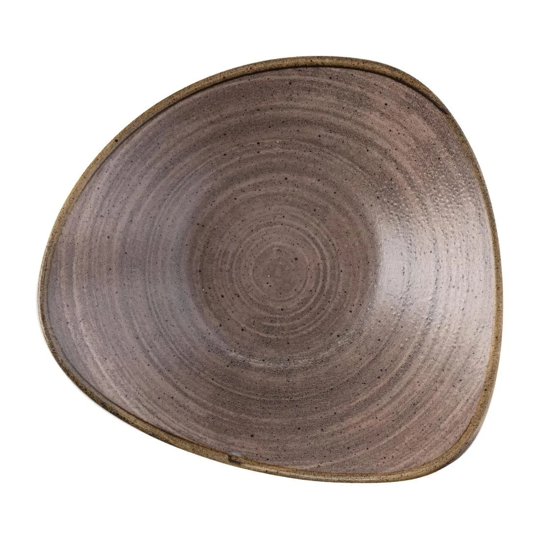 Churchill Stonecast Raw Lotus Bowls Brown 229mm (12 Pack) - Image 1