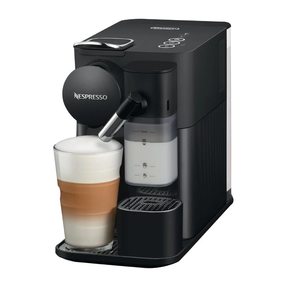 DeLonghi Nespresso Lattissima One Coffee Machine Black - Image 1