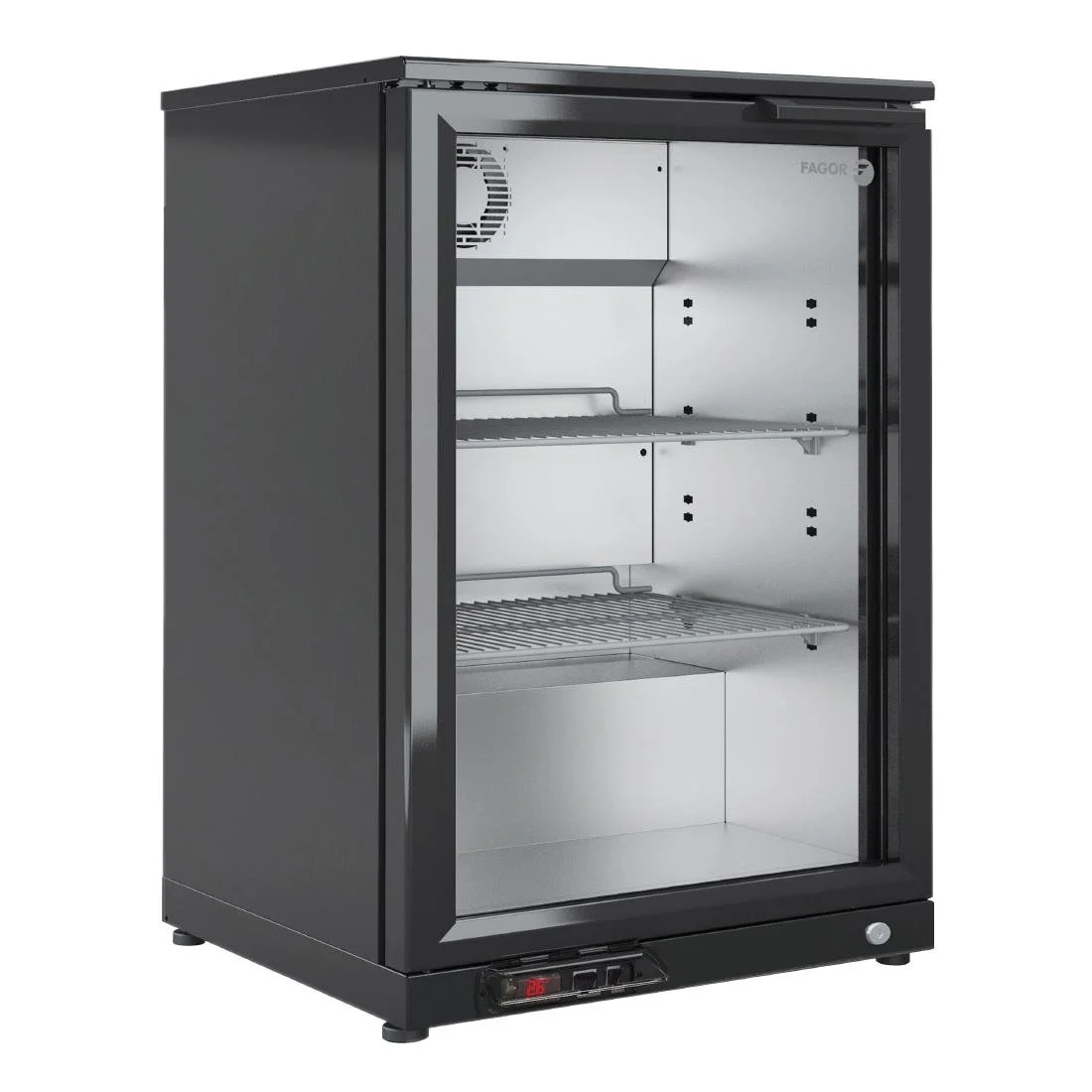 Fagor EERM Series Back Bar Cooler 1 Door Black EERM-1