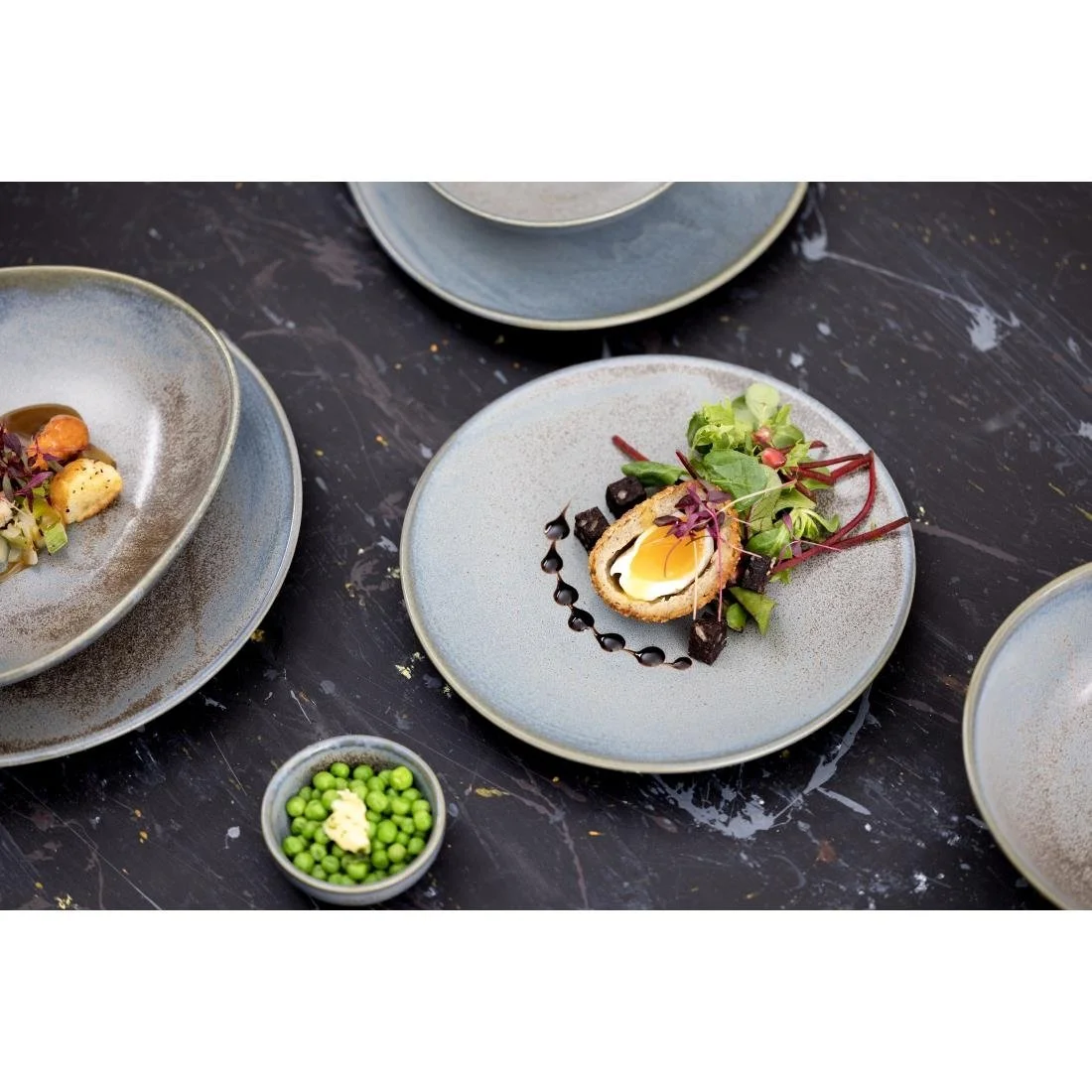 Olympia Ember Coupe Bowls Blue 152mm (6 Pack) - Image 10