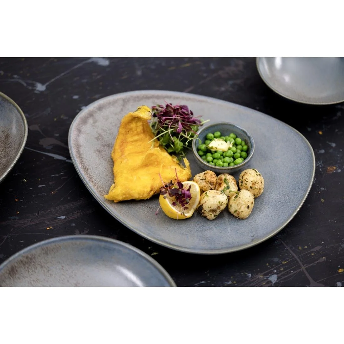 Olympia Ember Coupe Bowls Blue 152mm (6 Pack) - Image 12