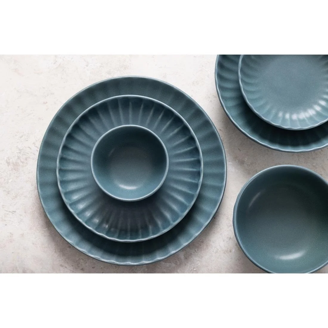 Olympia Corallite Deep Bowls Green 105mm (12 Pack) - Image 9