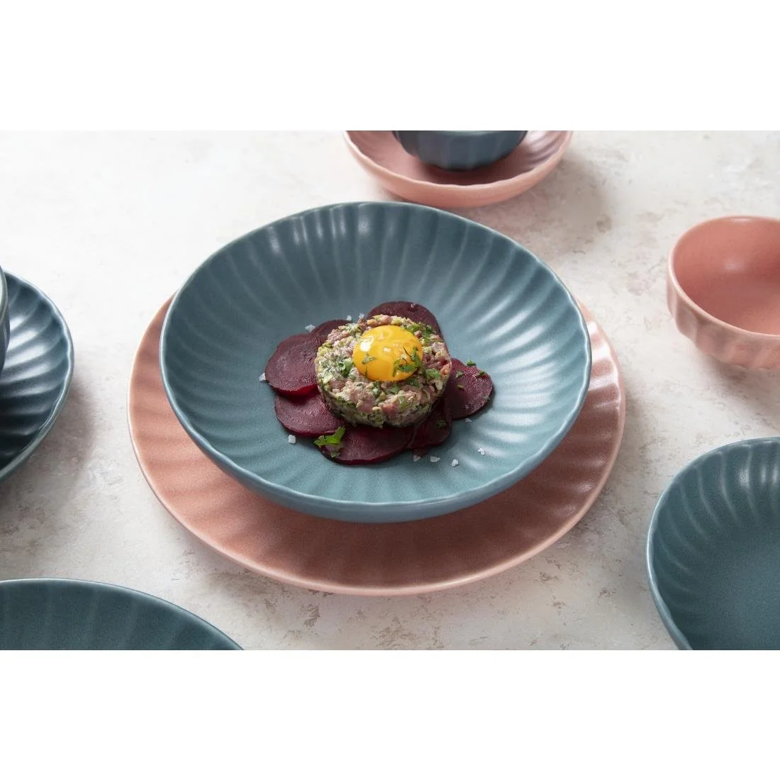 Olympia Corallite Coupe Bowls Green 160mm (6 Pack) - Image 8