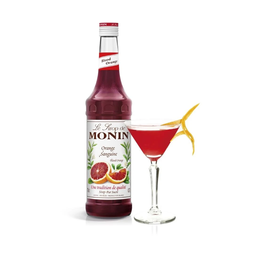 Monin Premium Blood Orange Syrup 700ml - Image 2