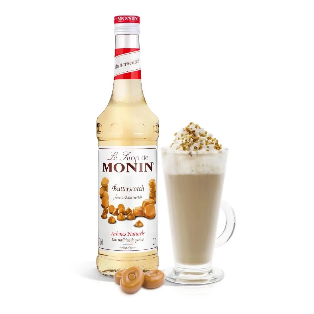Monin Premium Butterscotch Syrup 700ml - Image 1