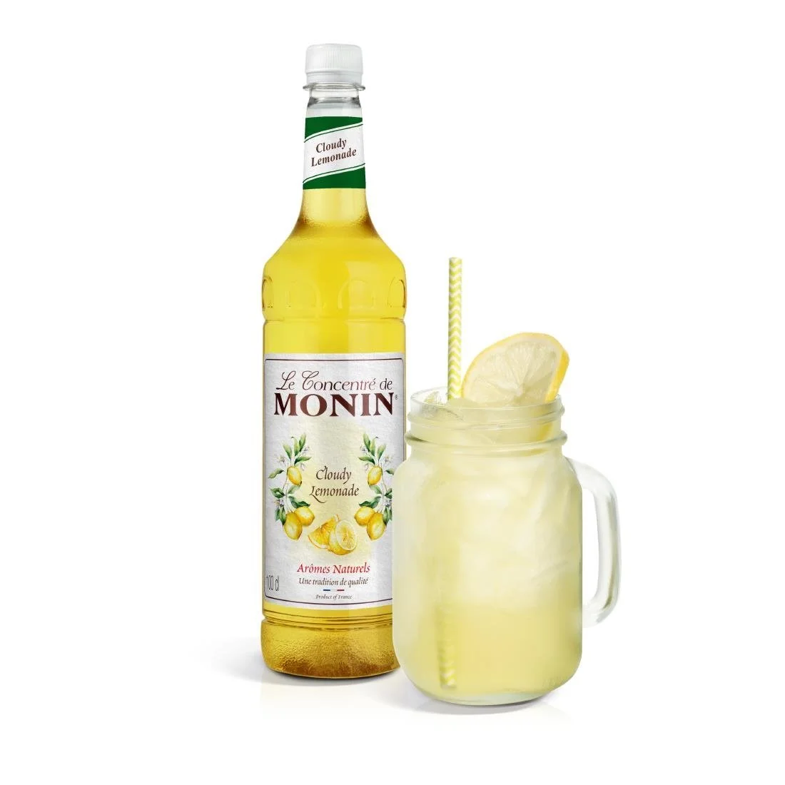 Monin Premium Cloudy Lemonade Concentrate 1Ltr - Image 2
