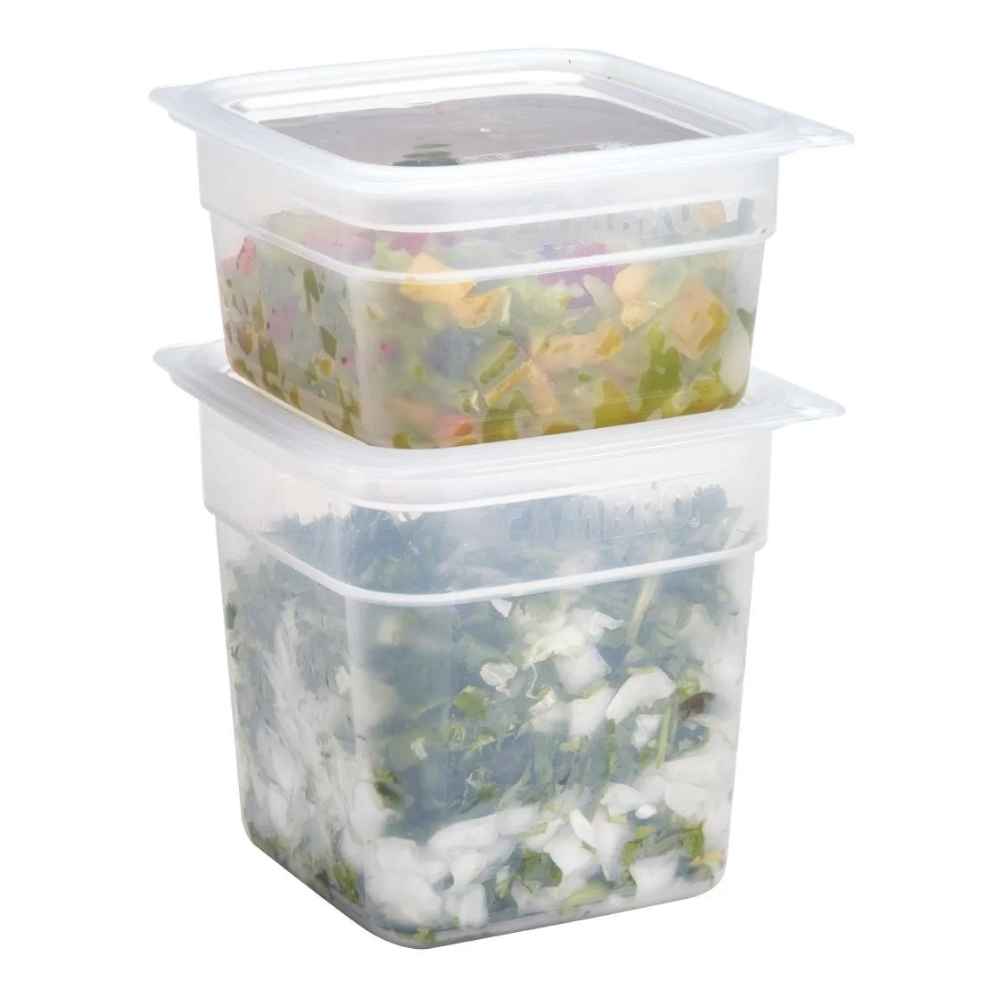 Cambro FreshPro Food Containers with Lid (2 x 0.95ltr and 2 x 0.47Ltr Pack) - Image 1