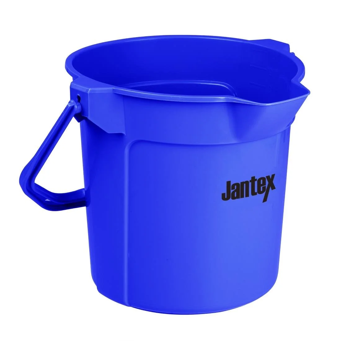Jantex Blue Graduated Bucket with Pouring Lip 10ltr - Image 1