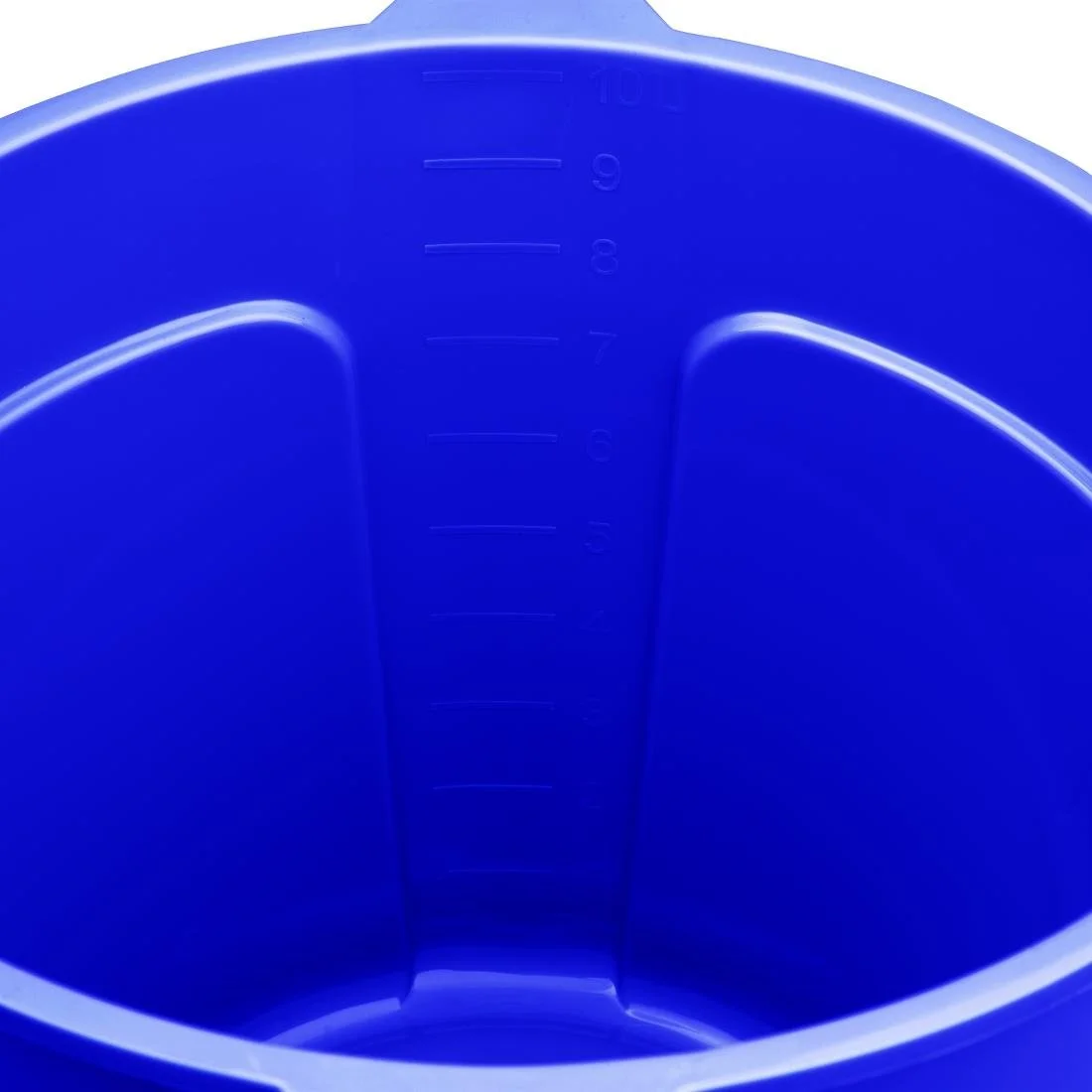 Jantex Blue Graduated Bucket with Pouring Lip 10ltr - Image 4