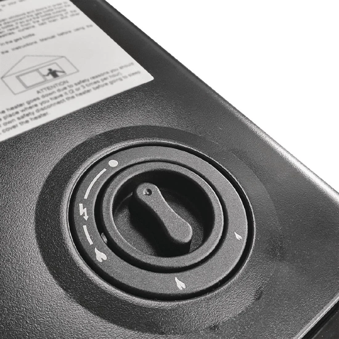 Lifestyle Black Catalytic Indoor Heater 505-111 - Image 3