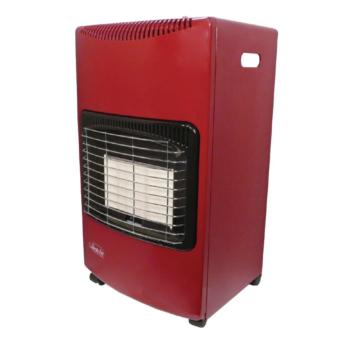 Lifestyle Seasons Warmth Red Indoor Cabinet Heater 505-121 - Image 1