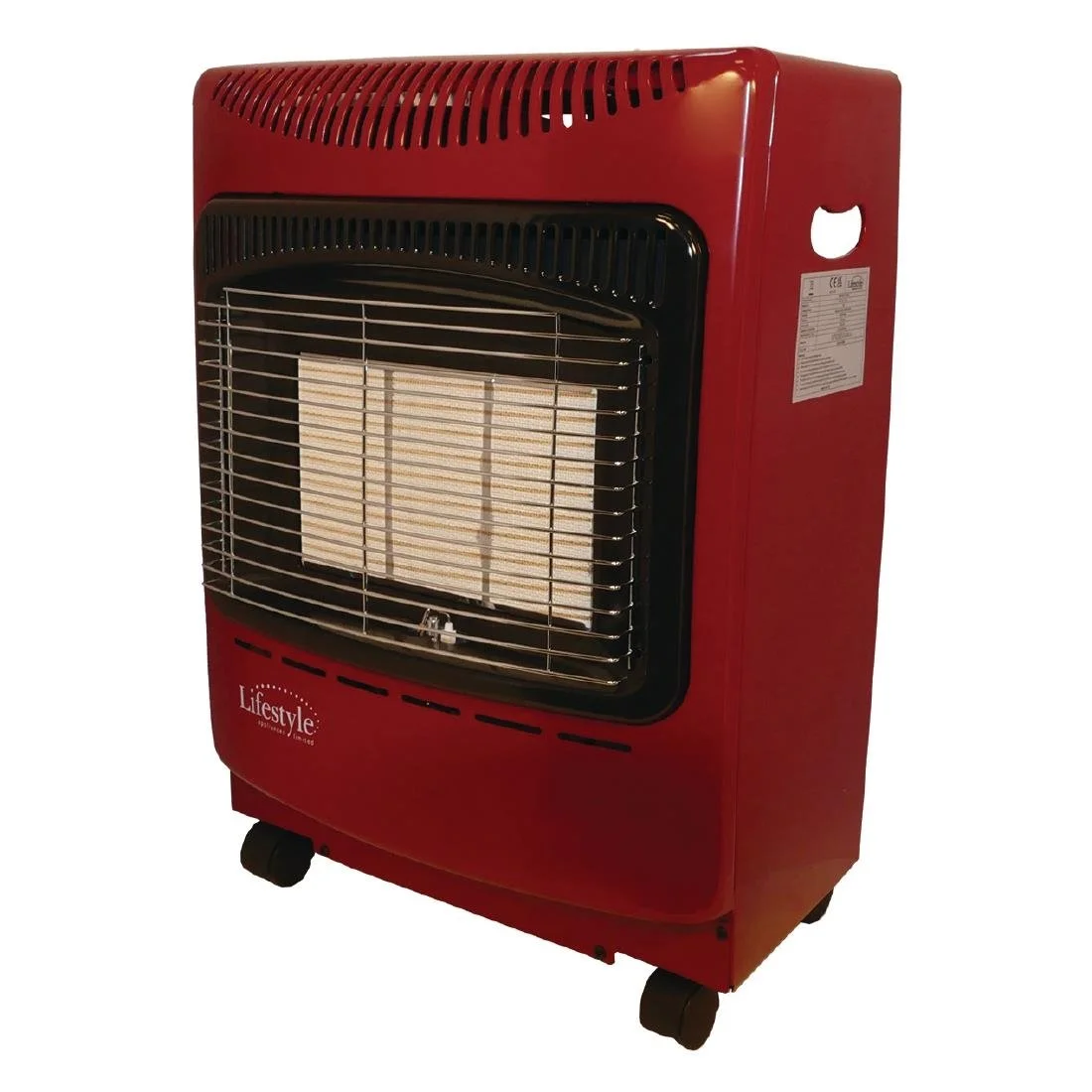 Lifestyle Mini Red Indoor Cabinet Heater 505-122 - Image 1