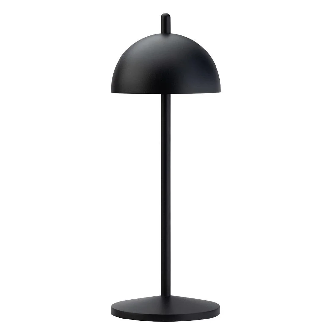 Utopia Antigua LED Cordless Table Lamp 300mm Black (6 Pack) - Image 1