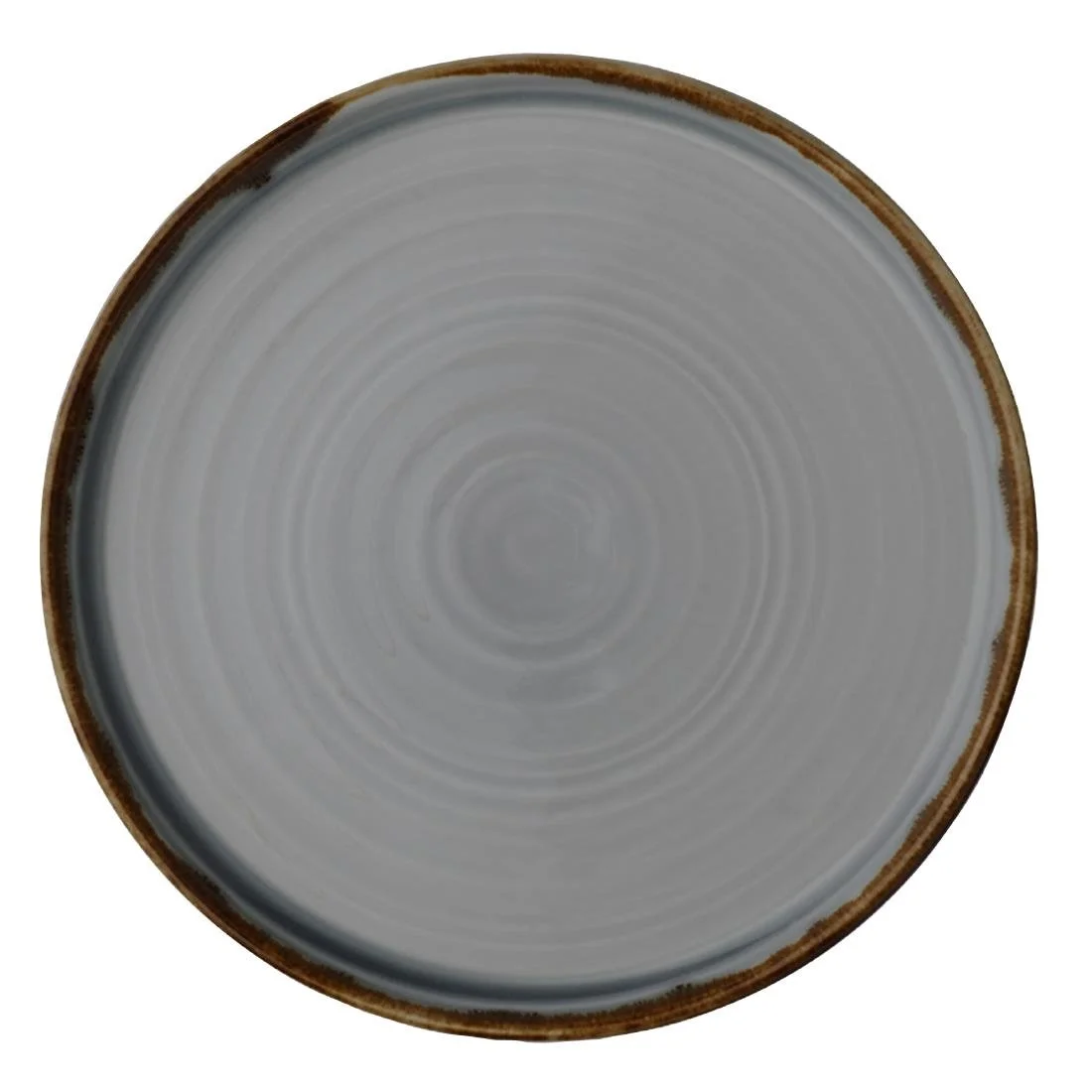 Dudson Harvest Walled Plates Grey 210mm (6 Pack) - Image 1