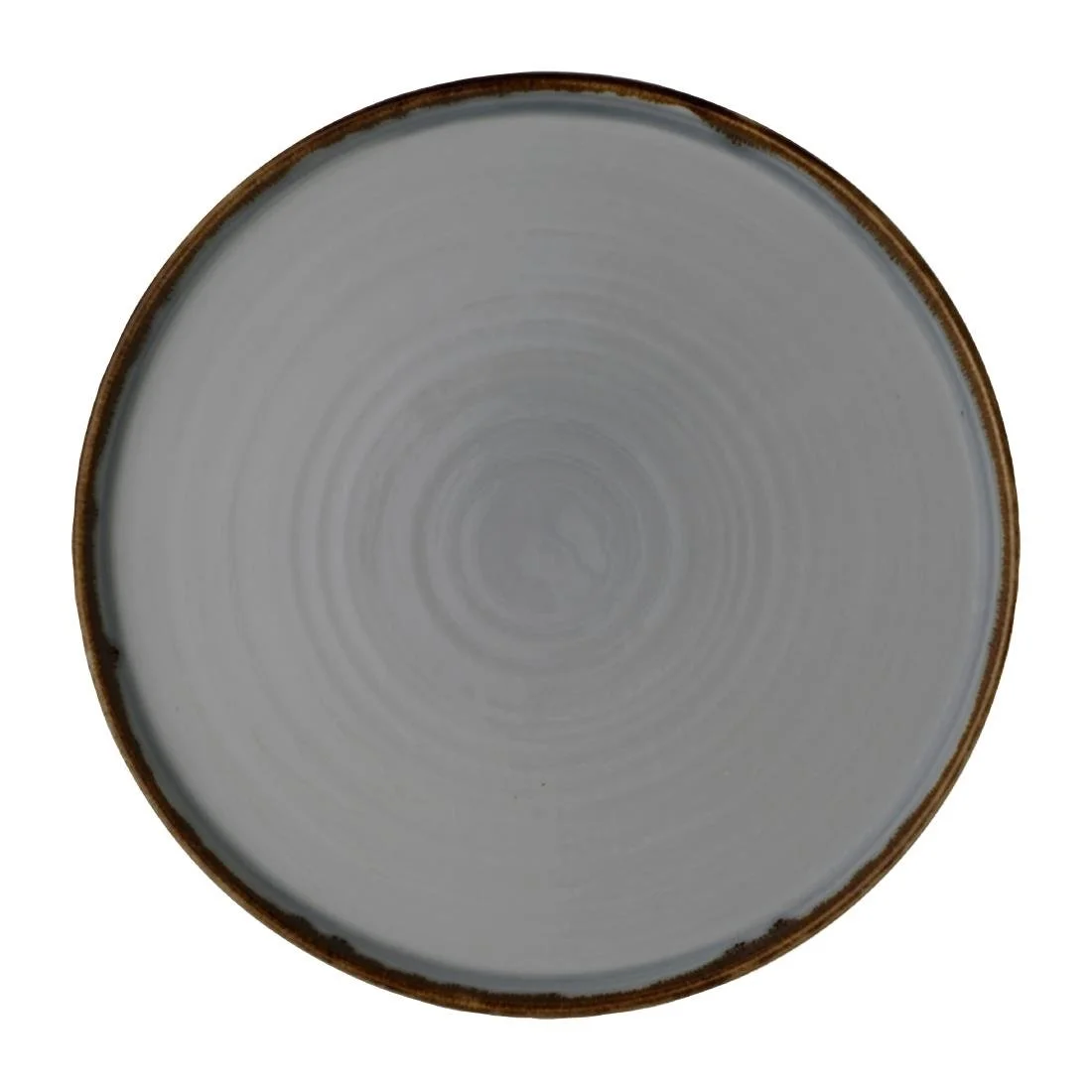 Dudson Harvest Walled Plates Grey 260mm (6 Pack) - Image 1