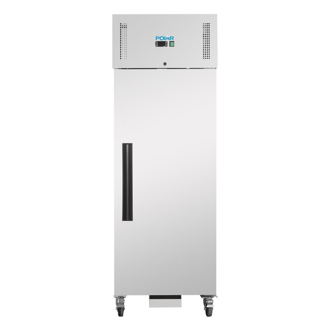 Polar Single Door Freezer Stainless Steel 600Ltr