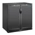 Polar G-series 850mm Double Door Back Bar Cooler Solid Door 198 Ltr