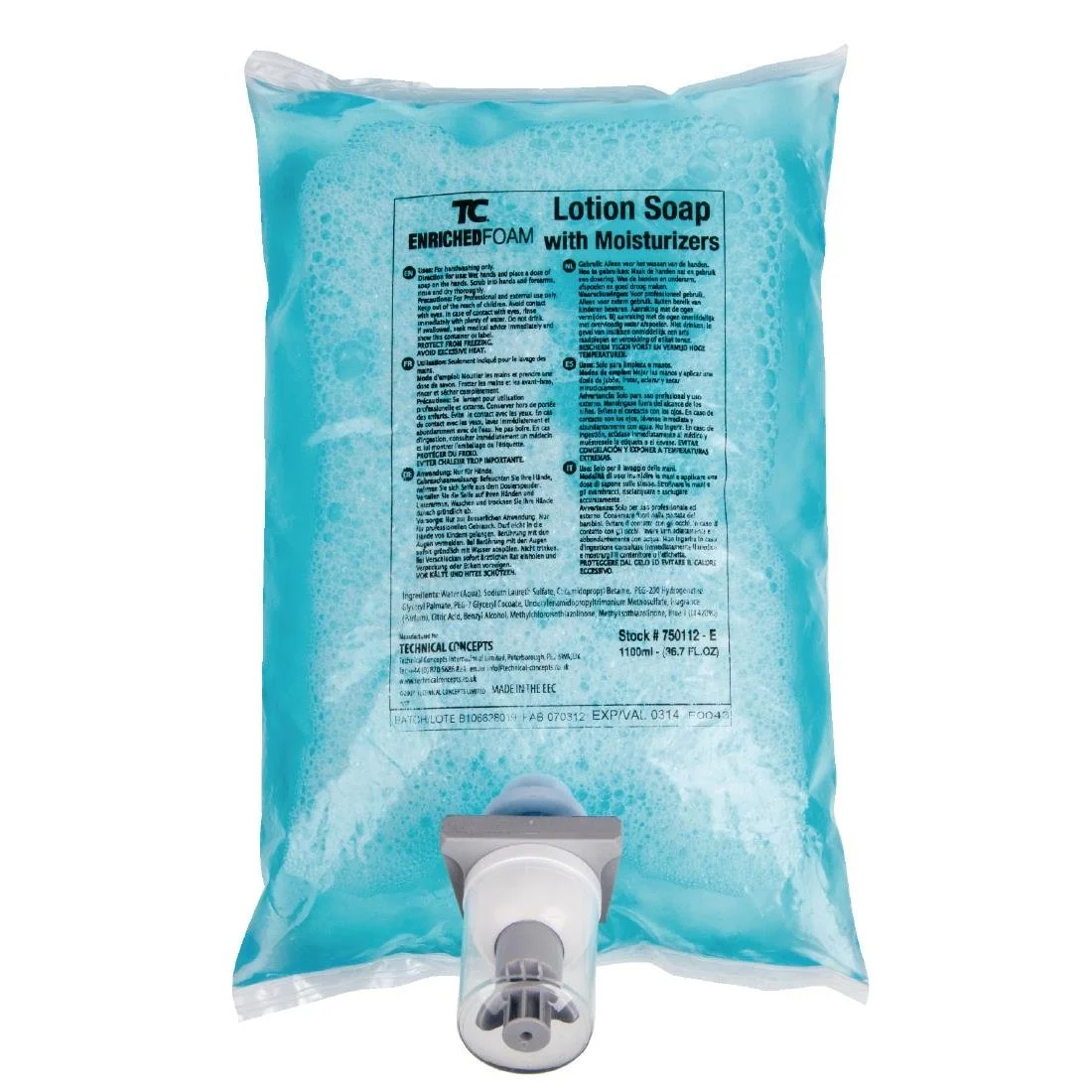 Rubbermaid AutoFoam Dispenser and 4 Perfumed Foam Hand Soaps 1.1Ltr - Image 5