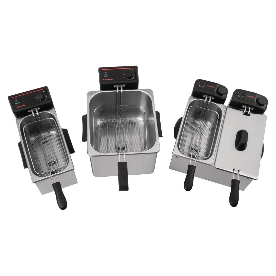 Caterlite Light Duty Single Tank Countertop Fryer 3.5Ltr