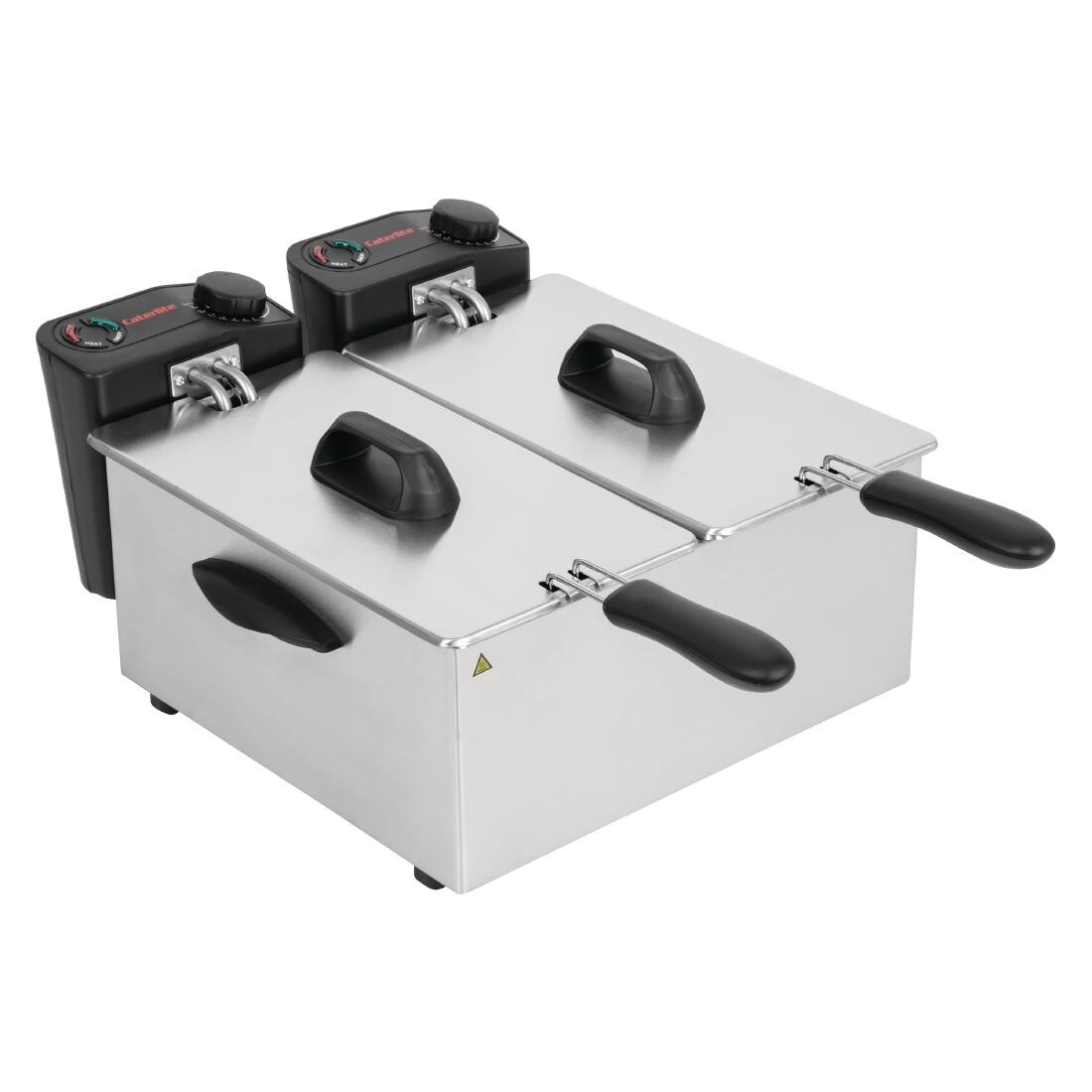 Caterlite Light Duty Double Tank Countertop Fryer 2 x 3.5Ltr