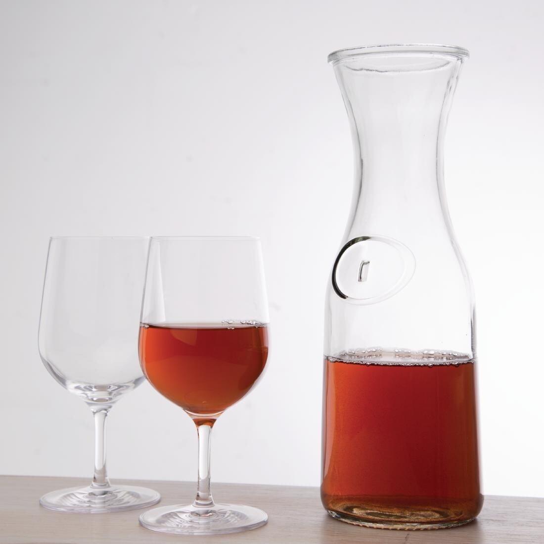 Olympia Glass Carafe 1Ltr