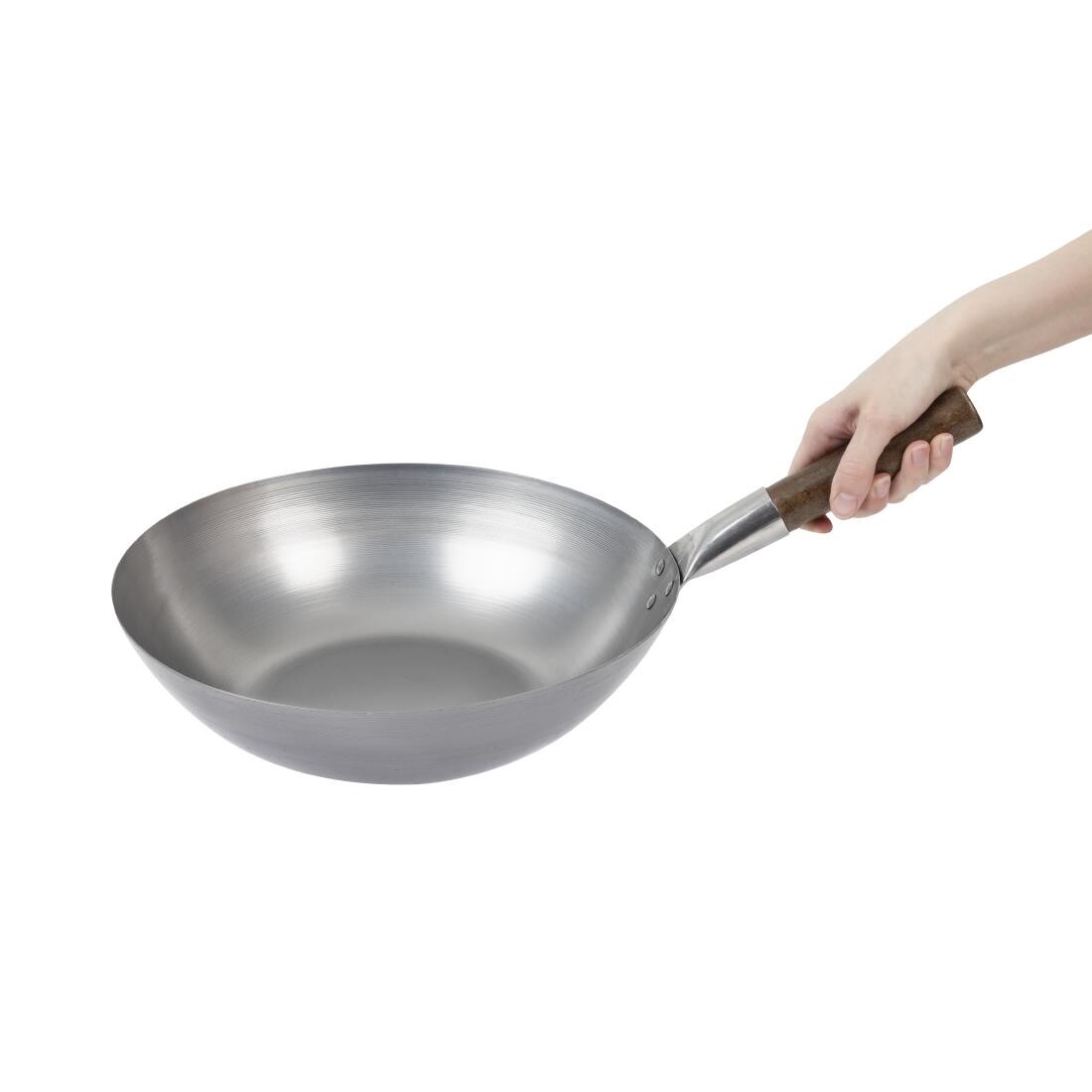 London Wok Flat Bottom Wok 330mm