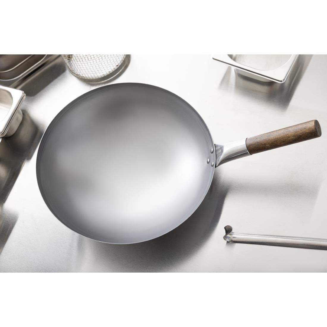 London Wok Round Bottom Wok 330mm