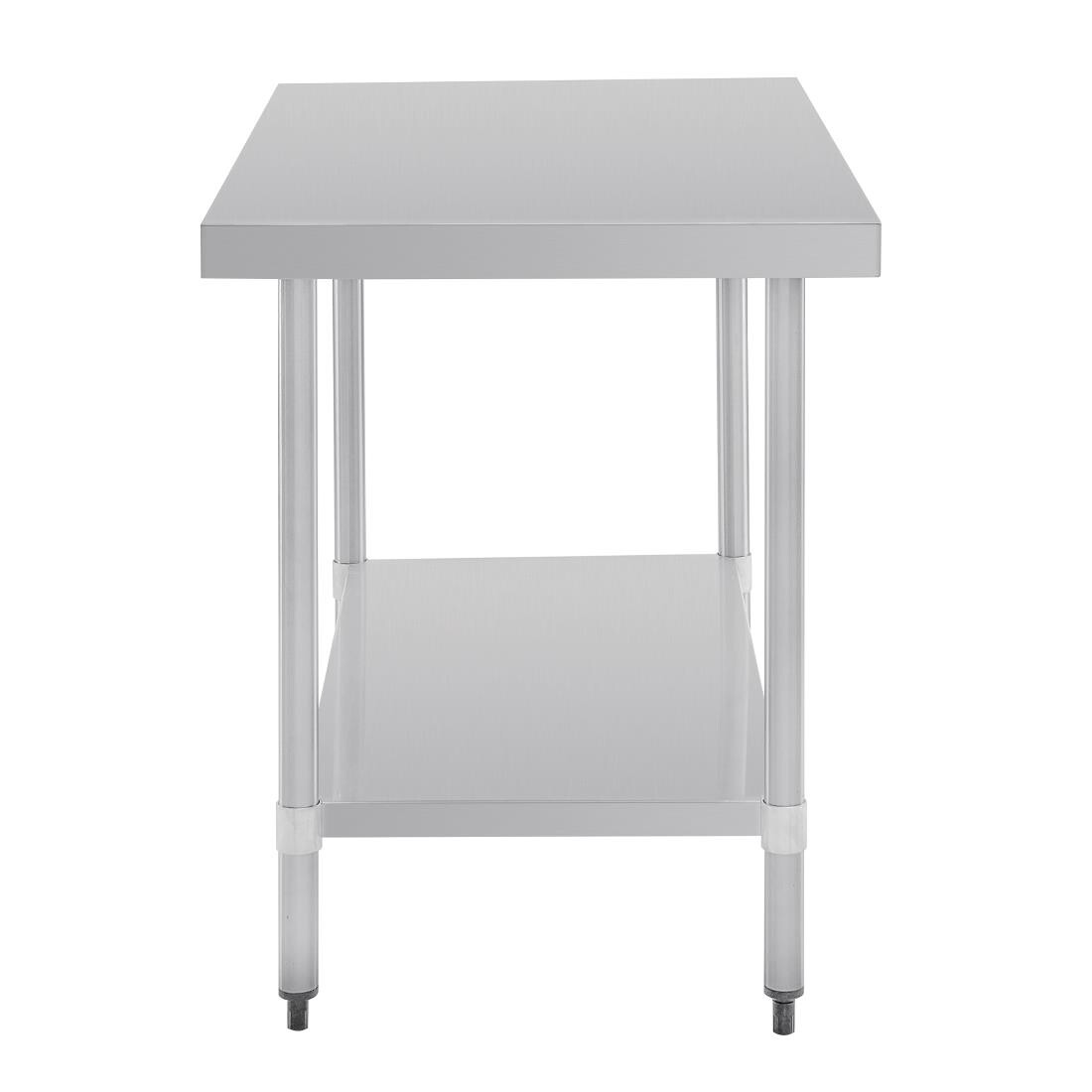 Vogue Stainless Steel Prep Table 1200mm