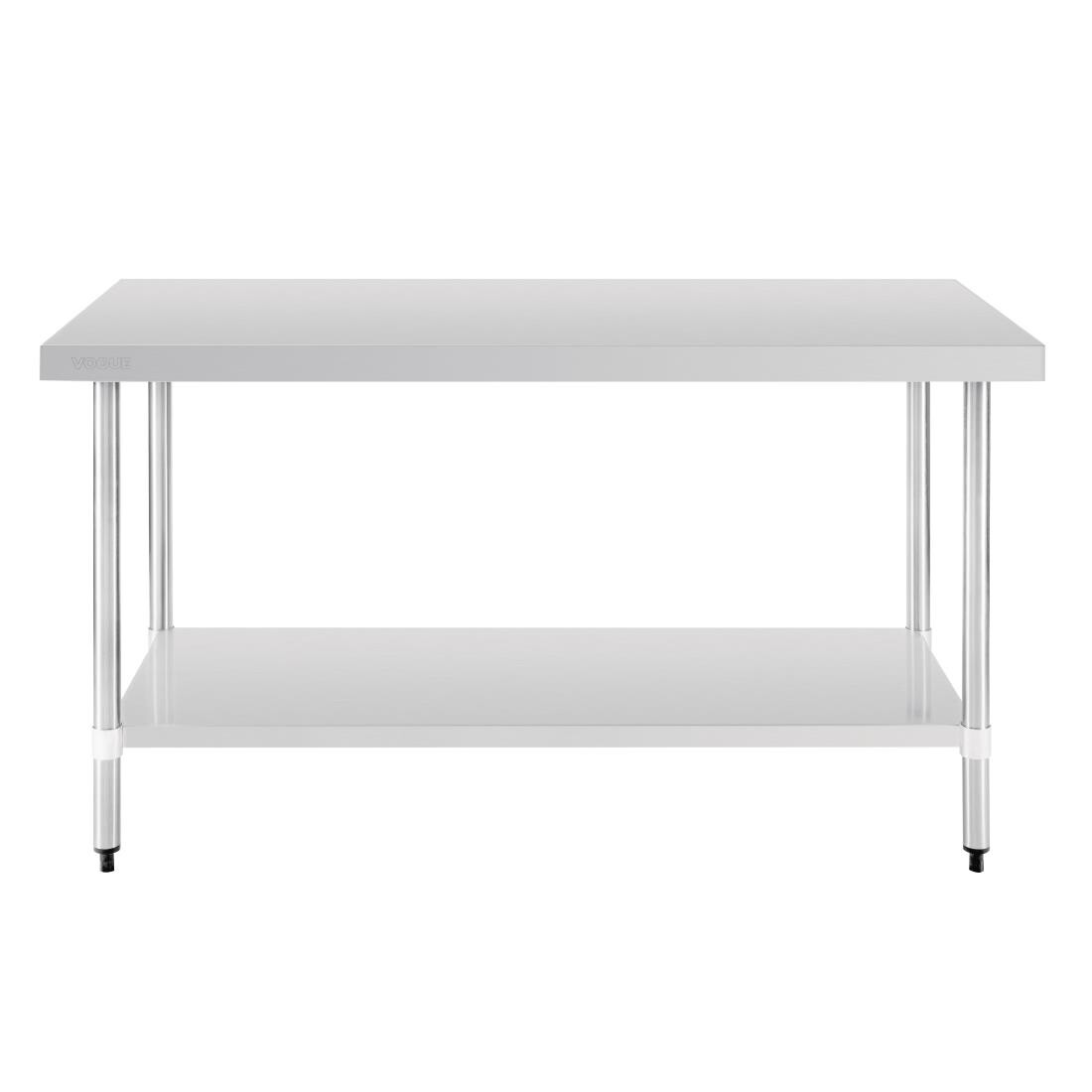 Vogue Stainless Steel Prep Table 1500mm