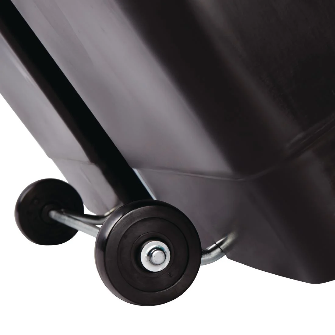Rubbermaid Slim Jim Step on Front Pedal Black 90Ltr