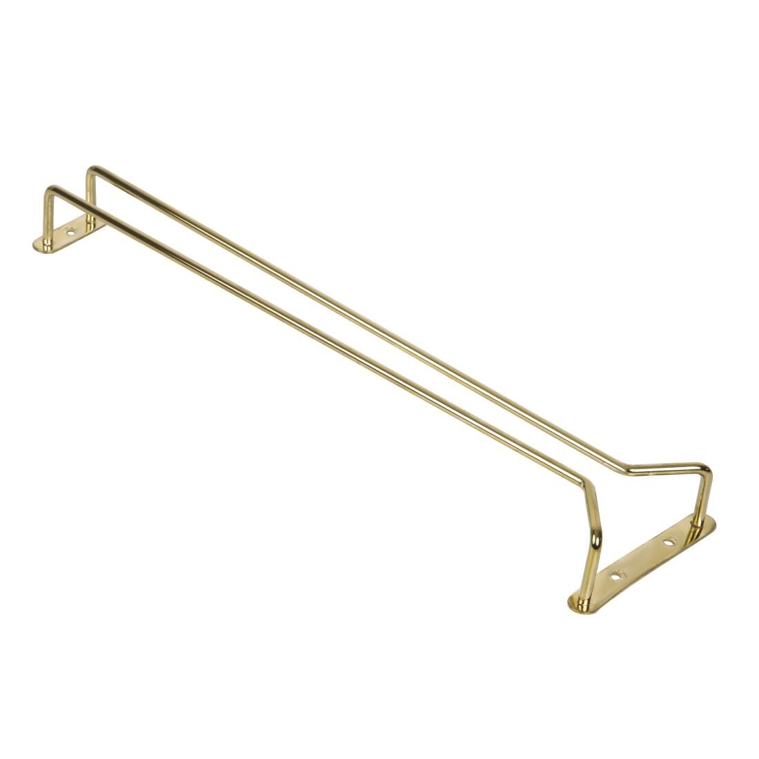 Beaumont Brass Wine Glass Rack 406mm