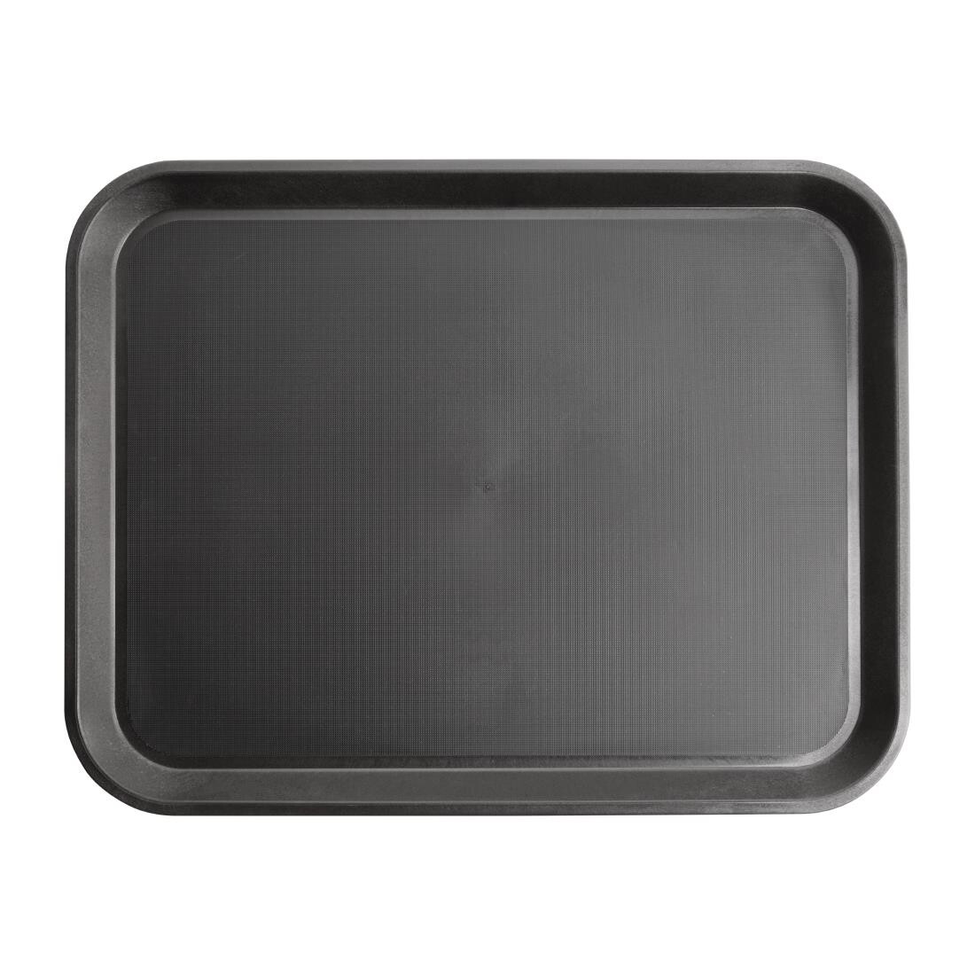 Kristallon Non-slip Tray Black 14 x 18 in