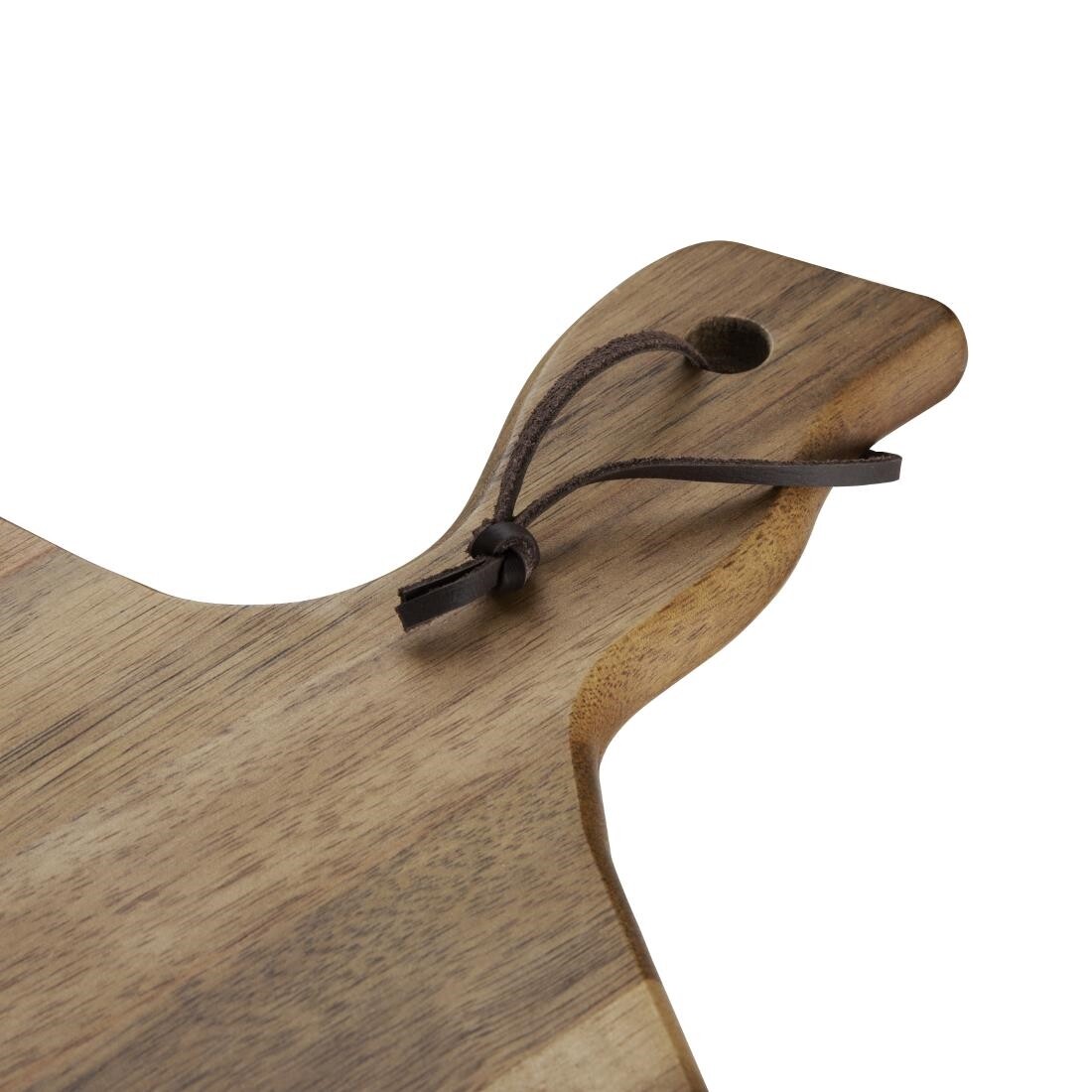 Olympia Acacia Wavy Handled wooden Board Large