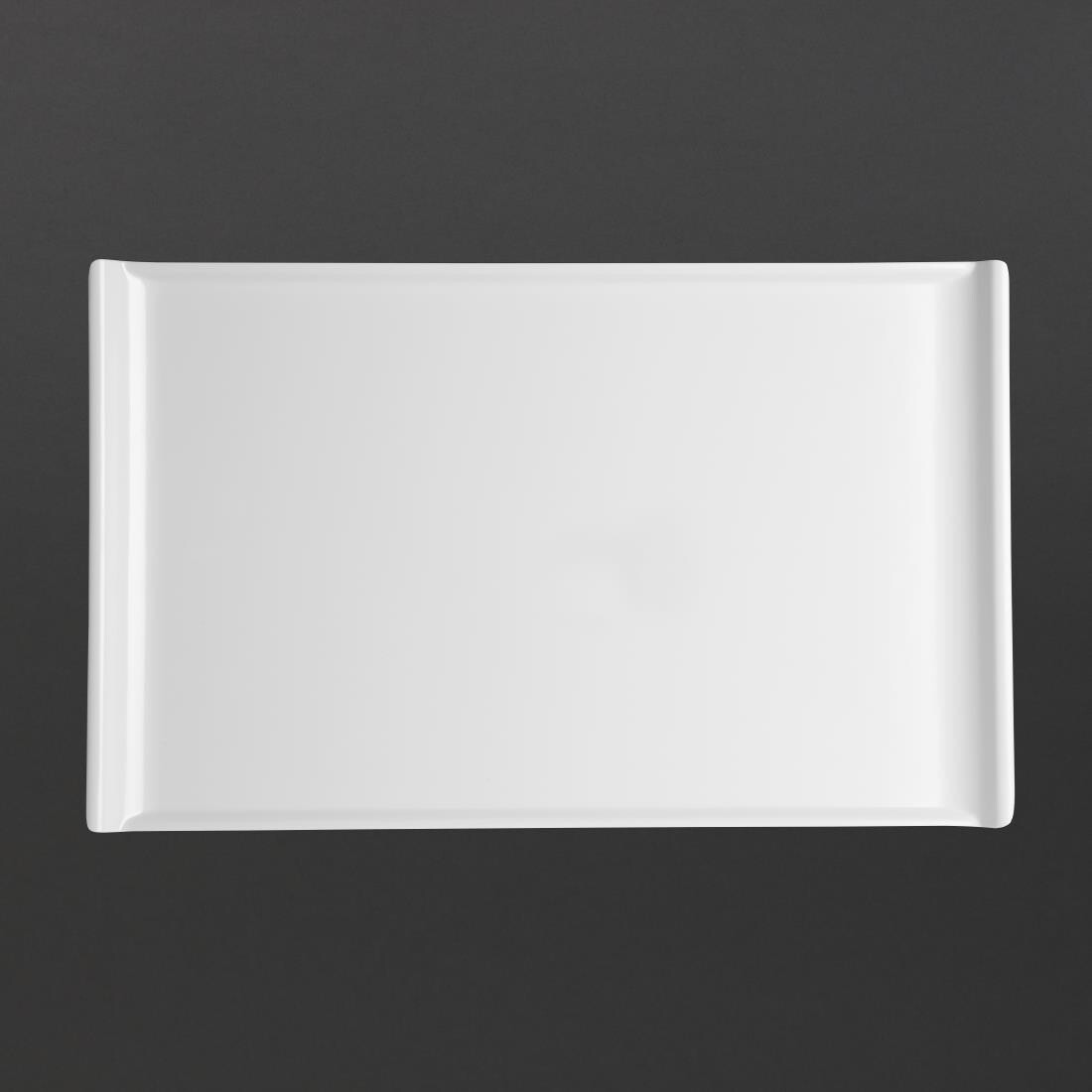 Kristallon Melamine Platter White 530 x 330mm