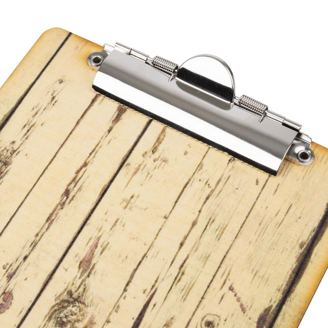 Olympia Wood Effect Menu Clipboard A5