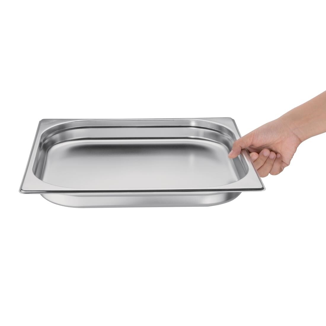 Vogue Stainless Steel GN 2/3 Pan 20mm